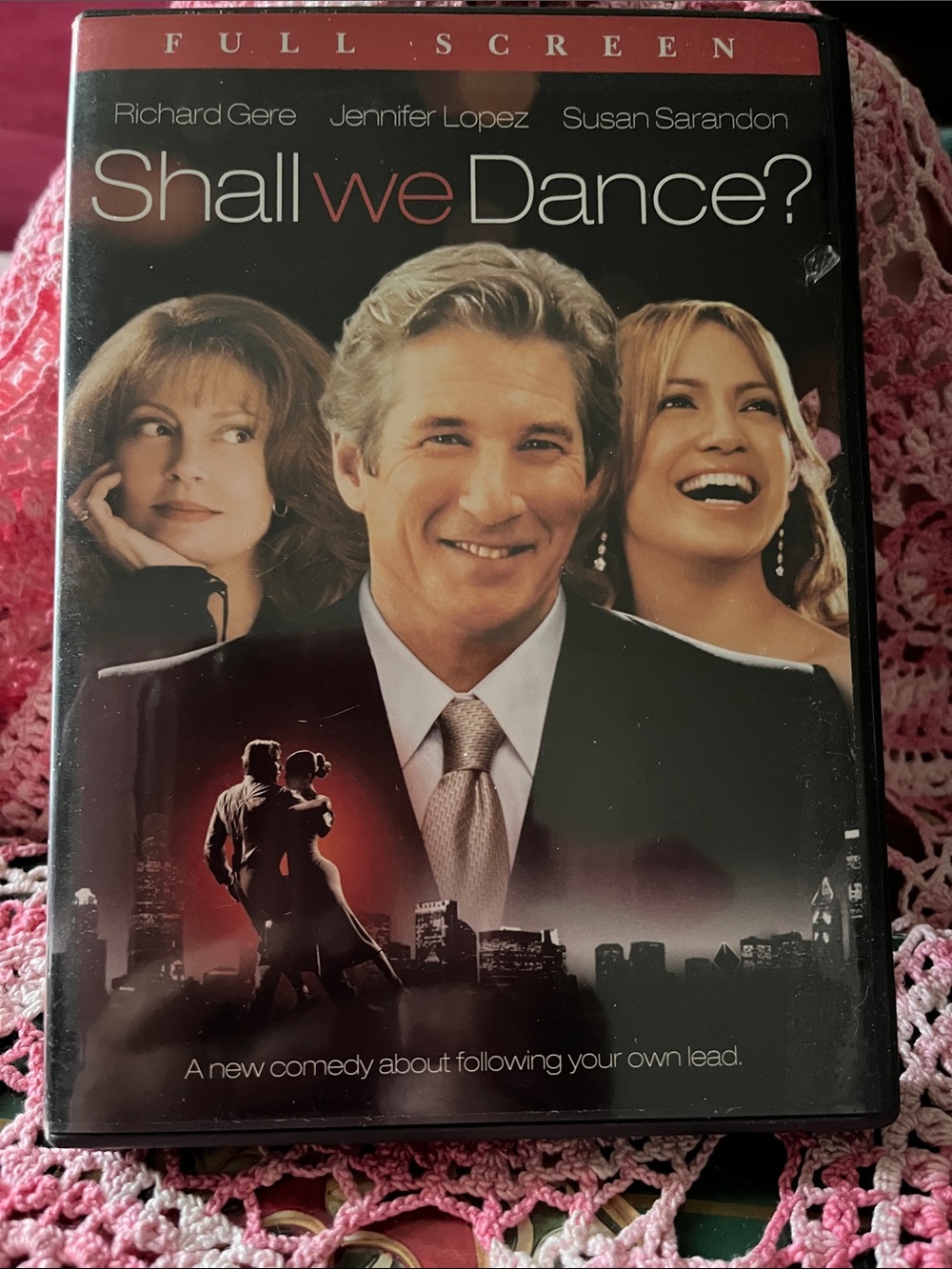 DVD disc in case